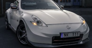 Photo Of White Nissan Car