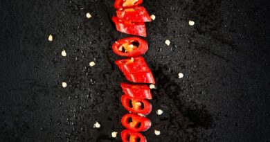 sliced red chili