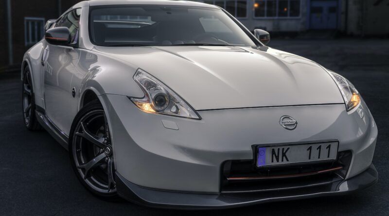 Photo Of White Nissan Car