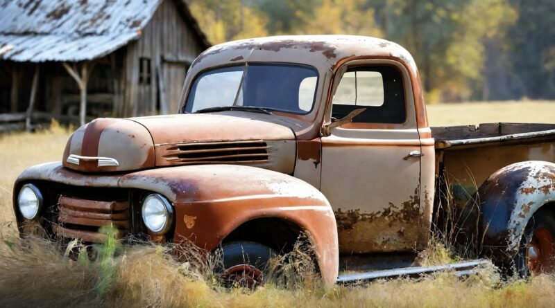 ai generated, pickup, truck
