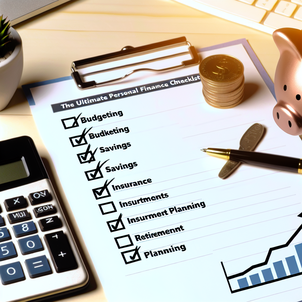 The Ultimate Personal Finance Checklist for Achieving Your Goals