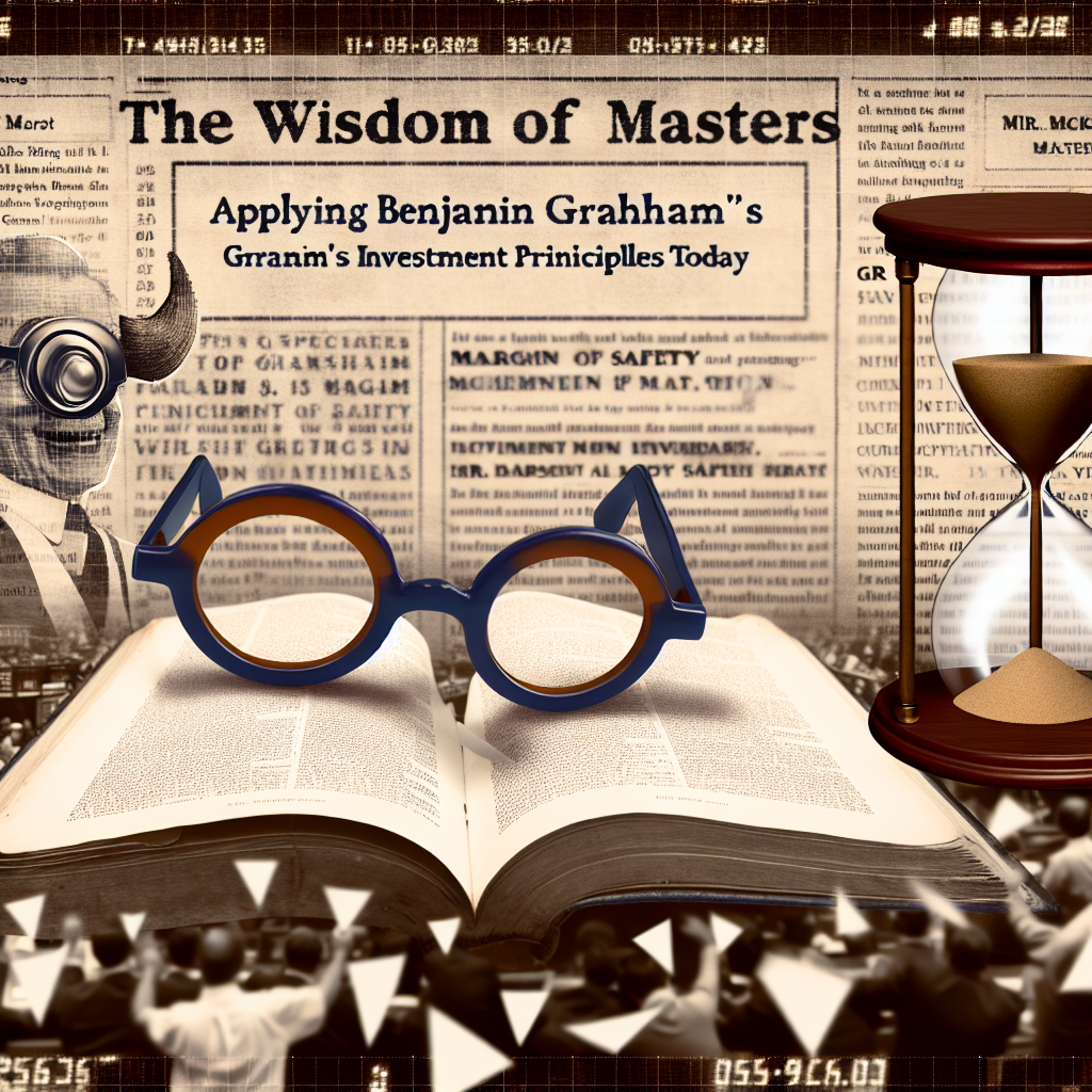 The Wisdom of Masters: Applying Benjamin Graham’s Investment Principles Today
