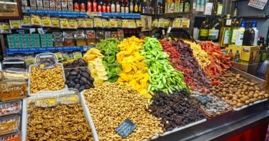 A store filled with lots of different types of food