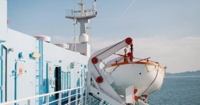 a large white ship